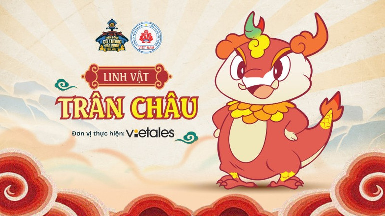 Linh vật Trân Châu – một linh thú hậu duệ của Rồng, có tính cách vui vẻ, thân thiện, được thiết kế gần gũi để đồng hành cùng kỳ thủ nhí trong suốt mùa giải. viex-tdct2025-mascot-guideline-pic01-6789.jpg