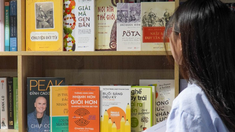 Chương trình sẽ mang tới độc giả các ấn phẩm mới xuất bản với nội dung phong phú, trải rộng trên nhiều lĩnh vực. (Ảnh: QUYÊN PHẠM) atv03148-4558.jpg