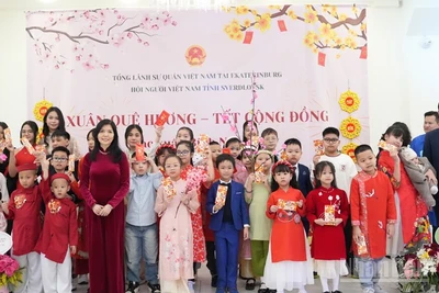 Chương trình Xuân quê hương - Tết cộng đồng chào Xuân Bính Ngọ 2026 của cộng đồng người Việt Nam tại tỉnh Sverdlovsk.