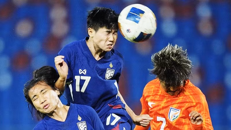 Thái Lan bị loại ở vòng loại Asian Cup nữ 2026
