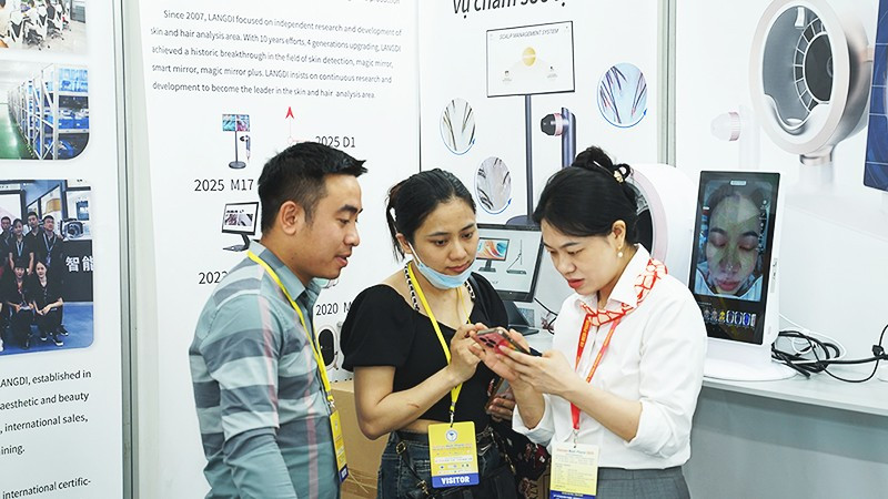 Ứng dụng AI được nhiều trung tâm sử dụng để quản lý và chăm sóc sức khỏe bệnh nhân.Ảnh: NGUYỆT ANH