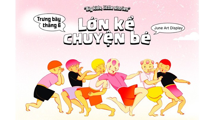 Vui cùng áo dài và họa sĩ nhí