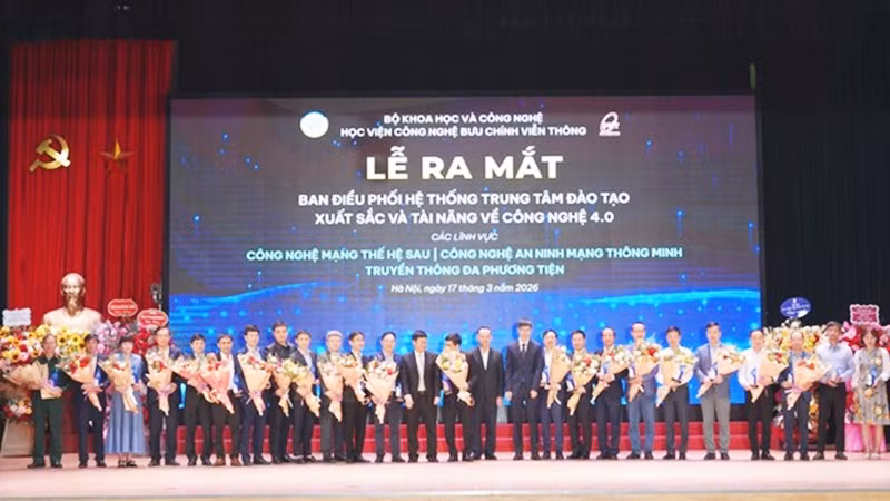 Ra mắt Ban điều phối hệ thống các trung tâm đào tạo xuất sắc và tài năng công nghệ 4.0