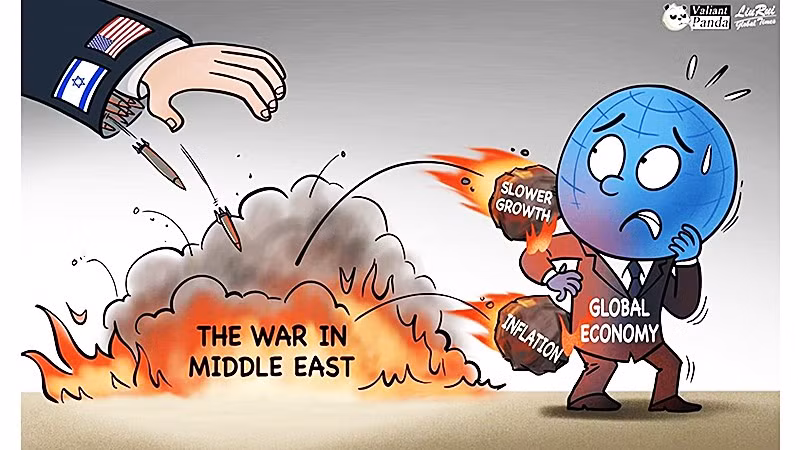 Biếm họa: LIU RUI