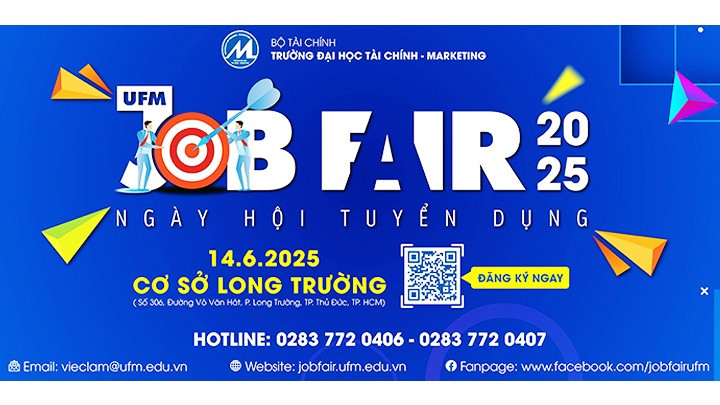 “Ngày hội tuyển dụng tích hợp - JOB FAIR UFM 2025”