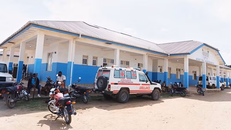 Một trung tâm điều trị người nhiễm Ebola tại Ituri. Ảnh: AP