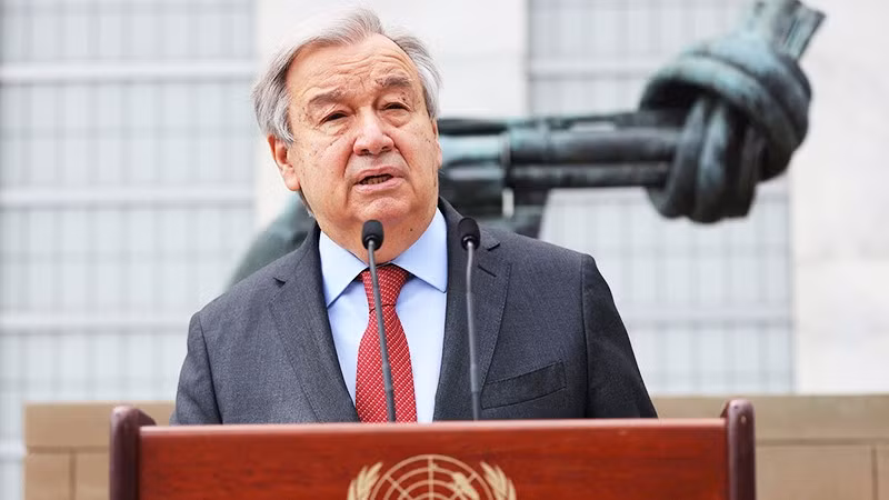 Tổng Thư ký LHQ sắp mãn nhiệm Antonio Guterres. Ảnh: CNBC