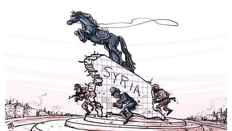 Biếm họa: EMAD HAJJAJ