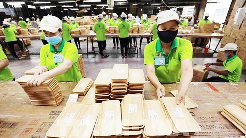 Xuất khẩu gỗ và sản phẩm gỗ sang Mỹ tăng trưởng tích cực