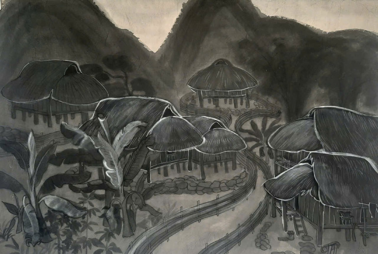 "Bản Thái" (giấy dó). banthai.jpg