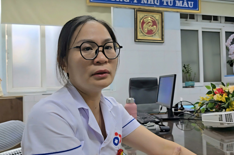 Điều dưỡng Trần Thị Hồng hãi hùng kể lại giây phút cứu đứa bé. z7148033521093-a391d895083076d8e27456a338060f8f.jpg
