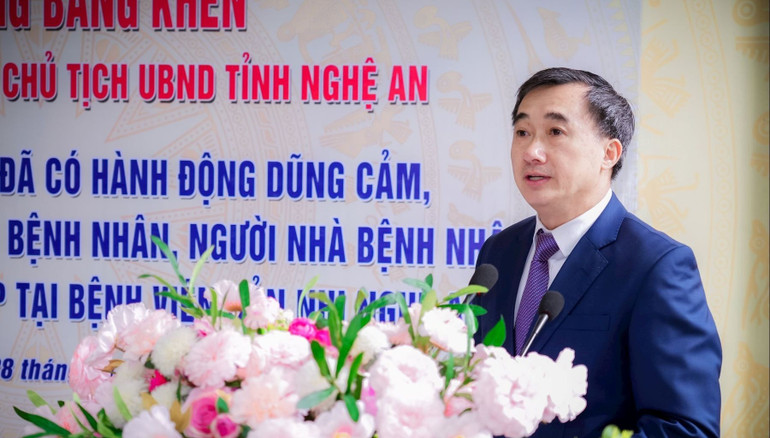 អនុរដ្ឋមន្ត្រីក្រសួងសុខាភិបាល លោក Tran Van Thuan ថ្លែងក្នុងពិធីនេះ។ 4-copy.jpg