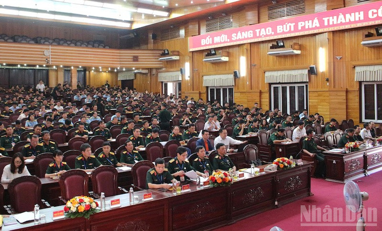 Quang cảnh tại Hội thảo. (Ảnh: ĐÌNH TĂNG) ndo_br_qd3.jpg