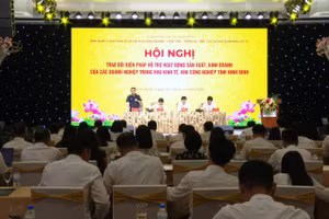 Quang cảnh hội nghị.