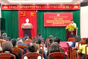 Hội nghị nhằm bảo đảm các đơn vị được phân bổ chỉ tiêu nắm vững quy trình, triển khai đúng luật, đúng tiến độ, trên tinh thần khách quan, dân chủ.