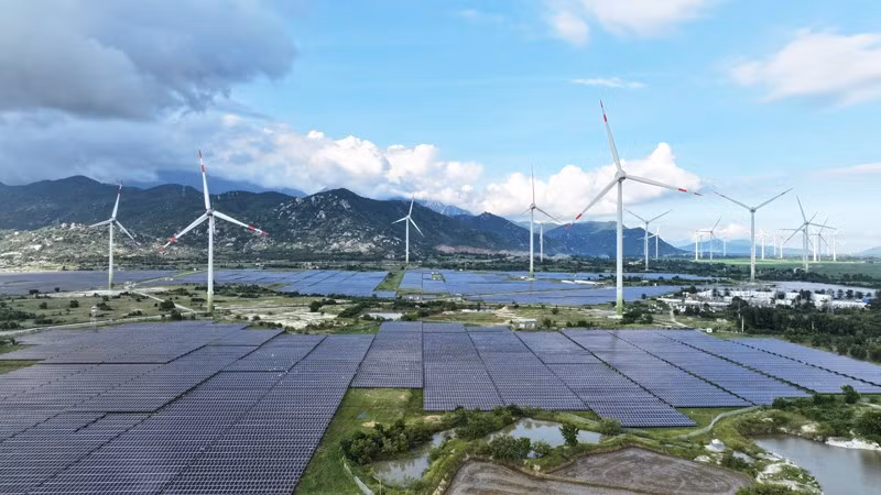 Phát triển năng lượng, một trong những lợi thế thu hút đầu tư của tỉnh Khánh Hòa trong thời gian tới. (Ảnh: NGUYỄN TRUNG)