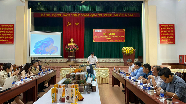 Hội nghị đánh giá, phân hạng sản phẩm OCOP huyện Cư M’gar. Hội nghị đánh giá, phân hạng sản phẩm OCOP huyện Cư M’gar.