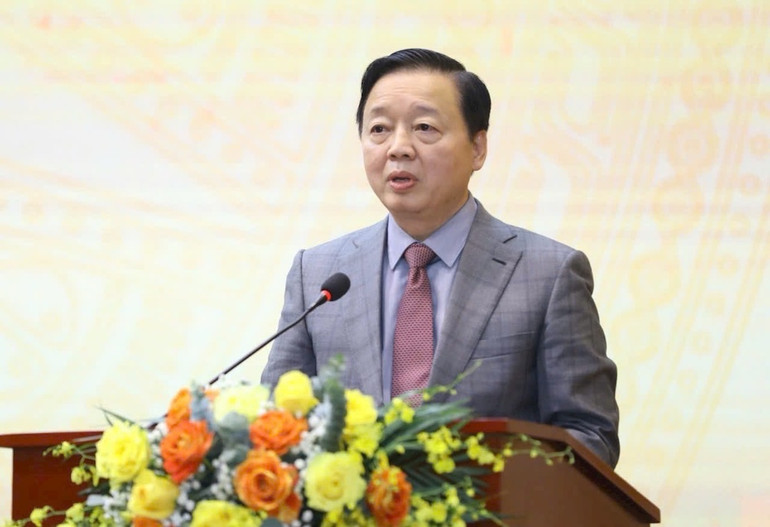 Phó Thủ tướng Chính phủ Trần Hồng Hà phát biểu ý kiến tại Hội nghị