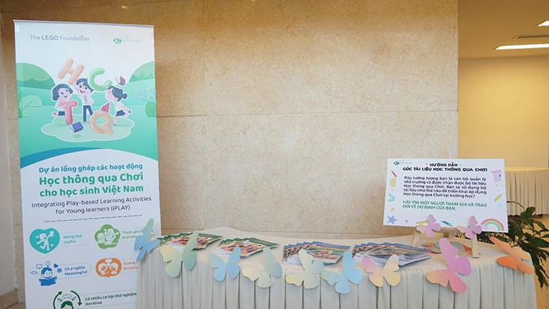“Học thông qua chơi” - Một cách tiếp cận giáo dục kiểu mới trong giai đoạn hiện nay. (Ảnh: VVOB) “Học thông qua chơi” - Một cách tiếp cận giáo dục kiểu mới trong giai đoạn hiện nay. (Ảnh: VVOB)
