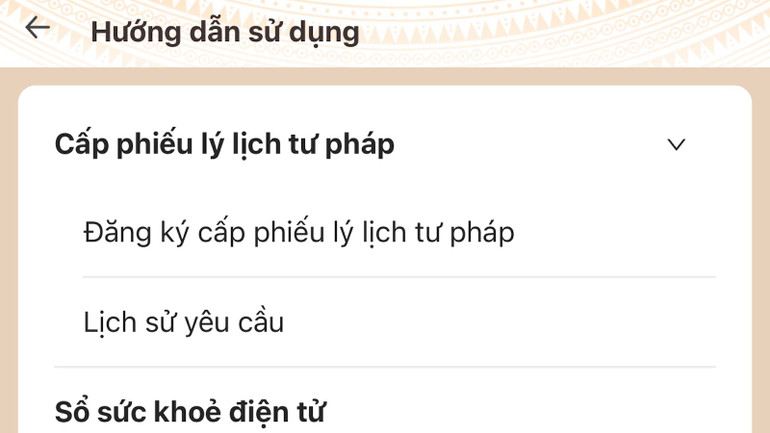 Từ ngày 1/11, người dân Bình Thuận có thể cấp phiếu lý lịch tư pháp trên ứng dụng VNeID.