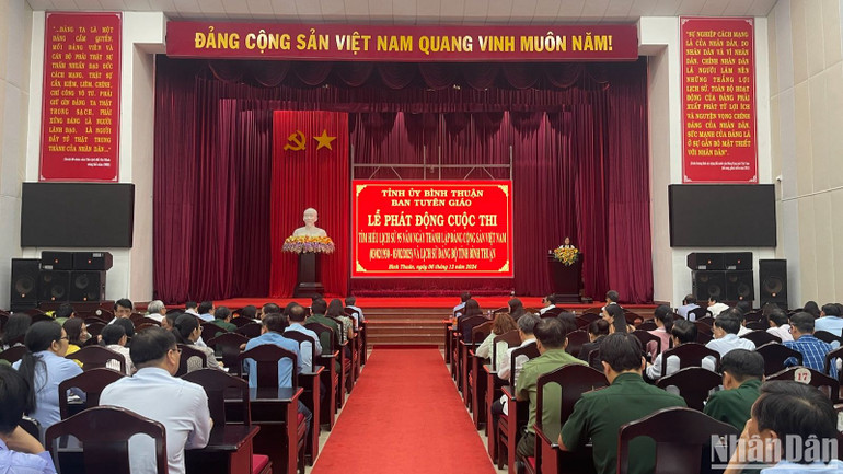 Lễ phát động cuộc thi.