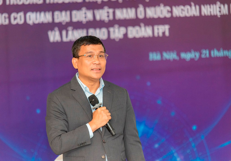 Thứ trưởng Ngoại giao Nguyễn Minh Vũ phát biểu. Thứ trưởng Ngoại giao Nguyễn Minh Vũ phát biểu.