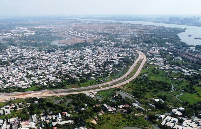 Dự án đường Hương lộ 2, đoạn qua địa bàn phường An Hòa, thành phố Biên Hòa.