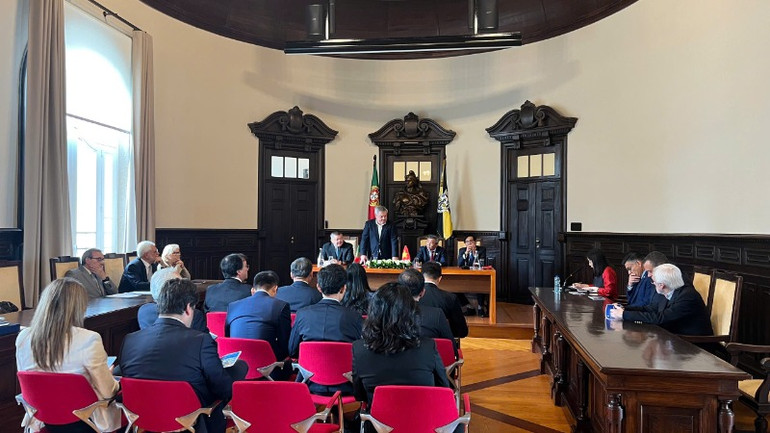 Lễ ký kết Biên bản ghi nhớ thiết lập quan hệ hợp tác giữa tỉnh Đồng Nai và thành phố Vila Nova de Gaia.