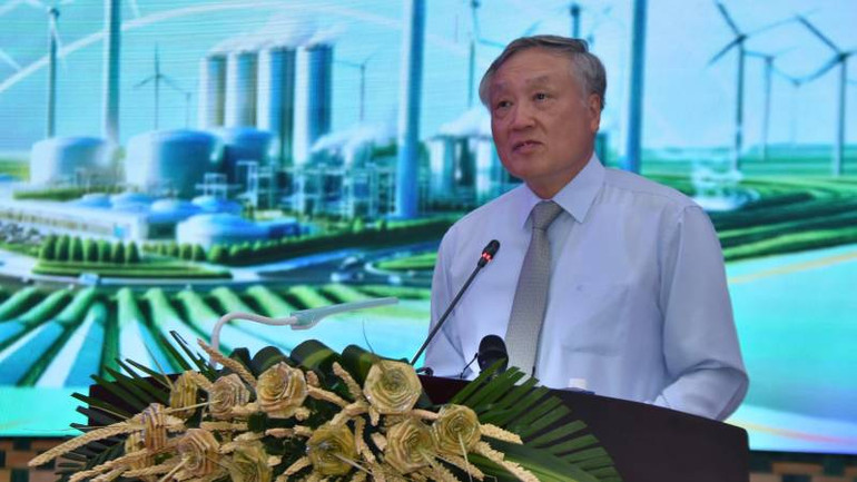 Phó Thủ tướng Thường trực Chính phủ Nguyễn Hòa Bình phát biểu tại Hội thảo. (Ảnh: HOÀNG TRUNG) Phó Thủ tướng Thường trực Chính phủ Nguyễn Hòa Bình phát biểu tại Hội thảo. (Ảnh: HOÀNG TRUNG)