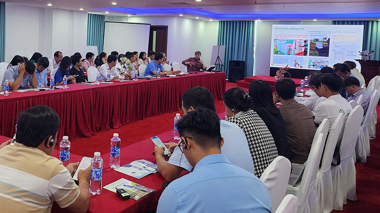 Quang cảnh tọa đàm. (Ảnh: Ban tổ chức)