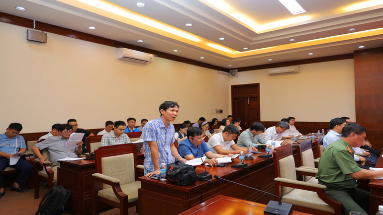 Quang cảnh họp báo. (Ảnh: CTV)