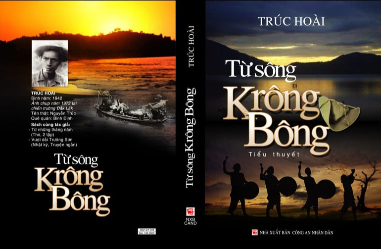 Bìa tiểu thuyết "Từ sông Krông Bông" của nhà văn Trúc Hoài. Bìa tiểu thuyết "Từ sông Krông Bông" của nhà văn Trúc Hoài.