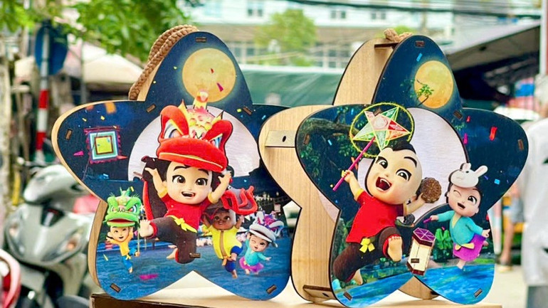 Dấu ấn hoạt hình Việt Nam xuất hiện sinh động trong đời sống.