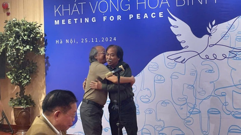 Nhiều cảm xúc đầy xúc động trong cuộc gặp gỡ.