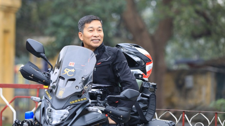 Kỹ sư Trần Vũ Thành, Chủ tịch Hội Biển đảo Việt Nam sẽ cùng các hội viên tham gia hành trình.