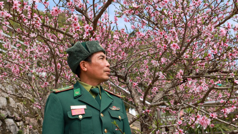 Giữa mùa hoa biên giới.