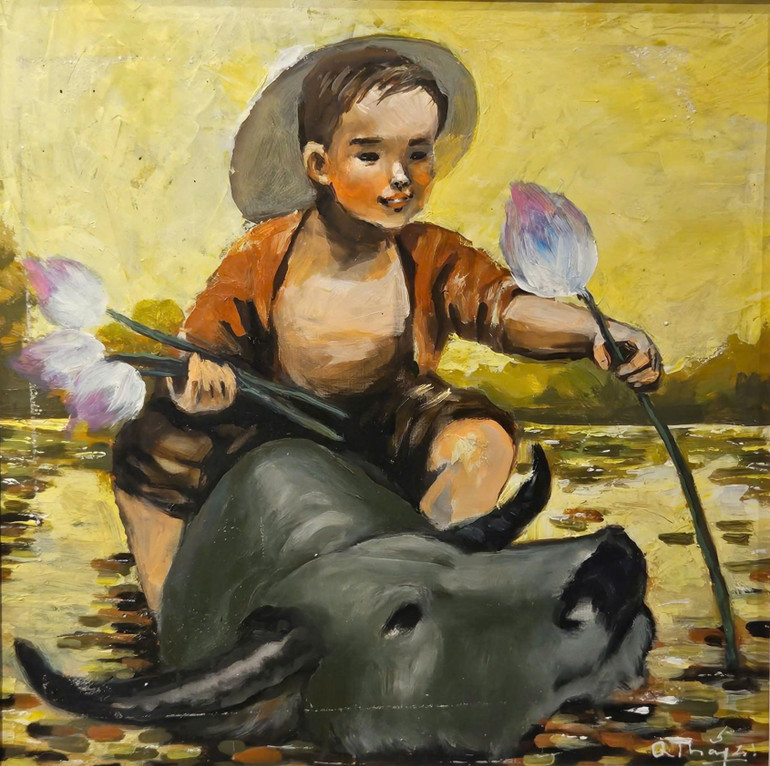 Tái hiện vẻ đẹp mang sắc mầu ký ức.