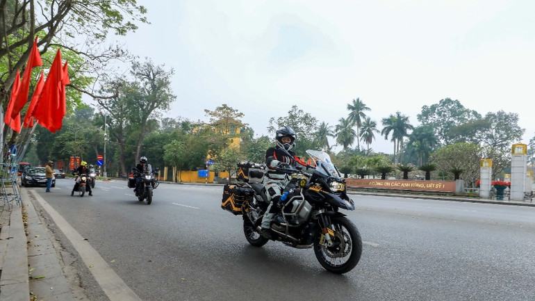 Đây là hành trình ý nghĩa và có sự bảo đảm chặt chẽ về an toàn di chuyển, nội dung hoạt động.