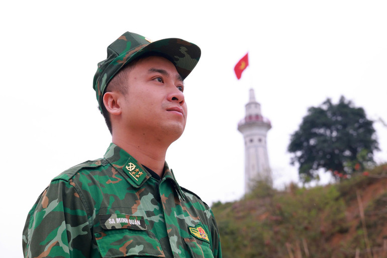 Mỗi người lính biên phòng đều ý thức sâu sắc nhiệm vụ bảo vệ Tổ quốc.