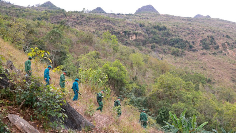 Nhiệm vụ tuần tra biên giới được bảo đảm rất chặt chẽ, nghiêm ngặt.