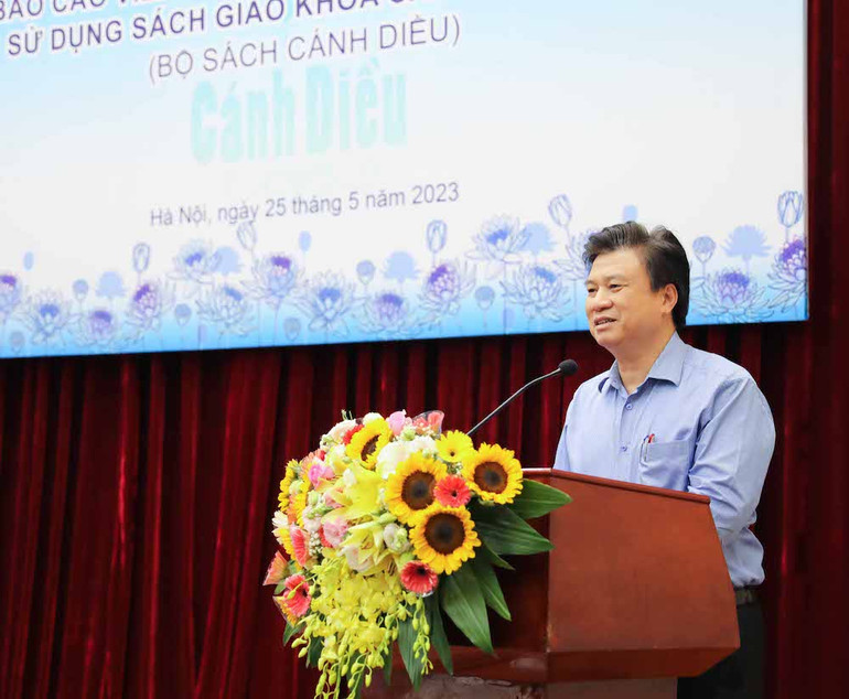 Thứ trưởng Bộ Giáo dục và Đào tạo Nguyễn Hữu Độ (Ảnh: THANH TÙNG)