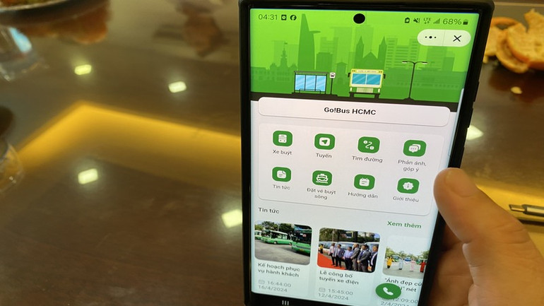 Người dùng dễ dàng tra cứu Mini App “Go!Bus TPHCM” trên Zalo. Người dùng dễ dàng tra cứu Mini App “Go!Bus TPHCM” trên Zalo.