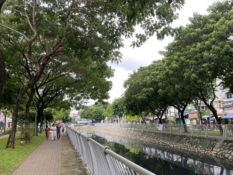 Dự án Cải thiện môi trường nước thành phố, lưu vực kênh Tàu Hũ-Bến Nghé-Đôi-Tẻ sẽ giúp xử lý nước thải và cải thiện môi trường cho lưu vực (ảnh: QUÝ HIỀN)