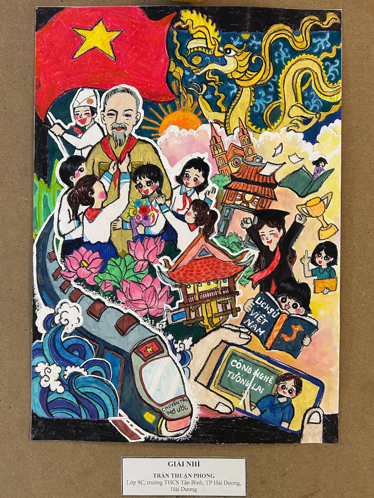 Tác phẩm đạt giải Nhì.