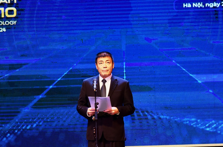 Ông Ngô Diên Hy, Phó Chủ tịch VINASA phát biểu.