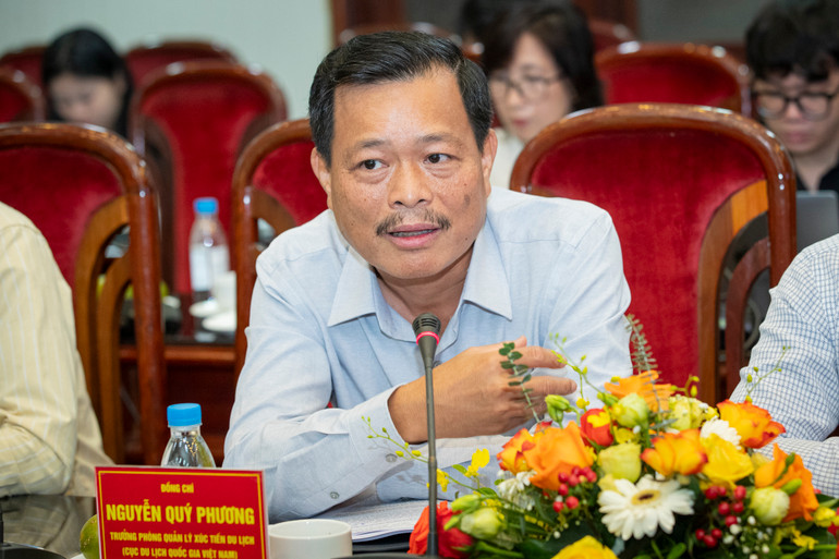 Ông Nguyễn Quý Phương, Trưởng phòng Quản lý xúc tiến du lịch (Cục Du lịch Quốc gia Việt Nam).