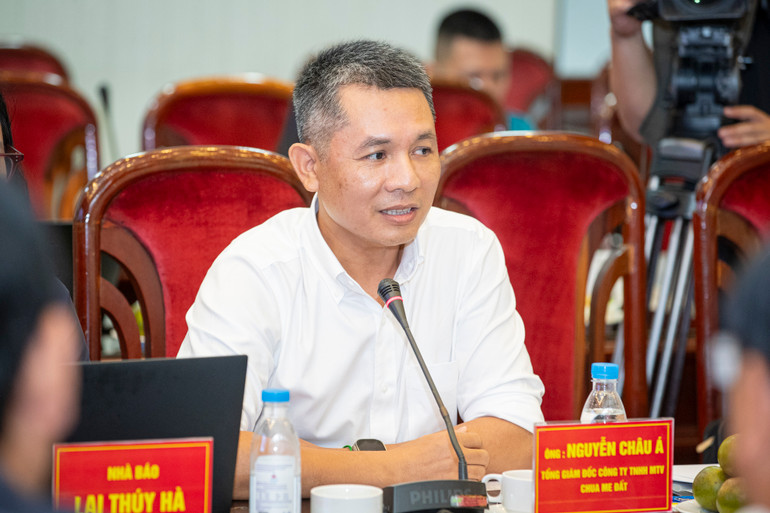 Ông Nguyễn Châu Á, CEO Chua me đất Quảng Bình.
