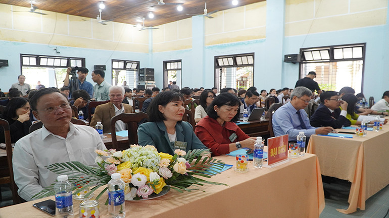 Các đại biểu tham dự Đại hội Hội sâm Ngọc Linh Quảng Nam lần thứ nhất.