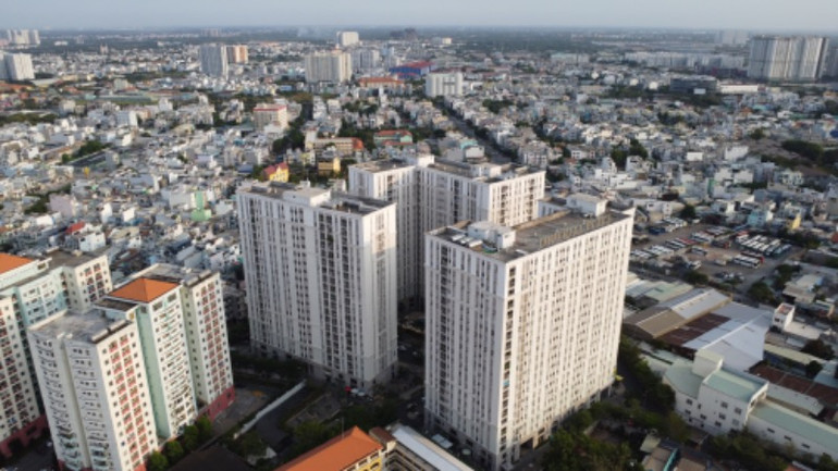 Dự án nhà ở xã hội tại quận Bình Tân, Thành phố Hồ Chí Minh.