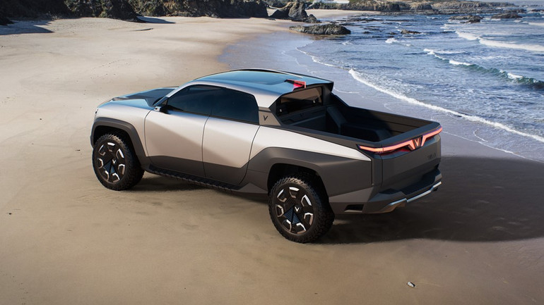 VF Wild thuộc phân khúc xe bán tải cỡ trung.